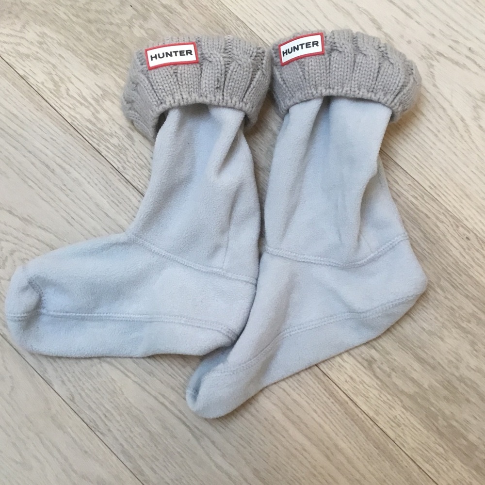 Hunter Light Gray Women's Boot Socks